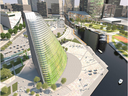 借力LED，瑞典(dian)16層高“植物大廈(sha)”年産量估達(da)55